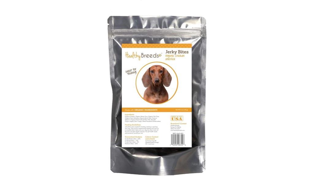 dachshund chicken rice treats