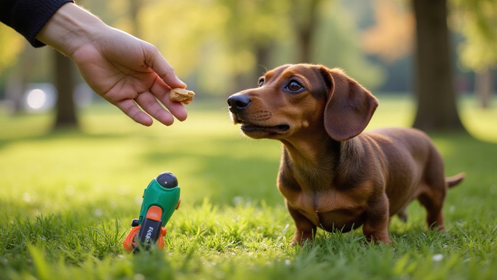 dachshund clicker training basics
