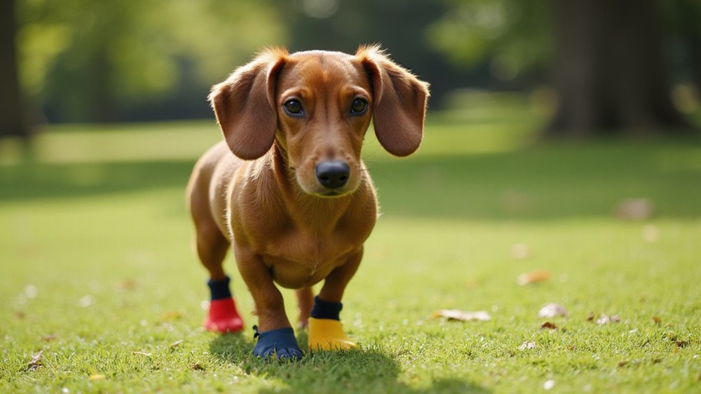 dachshund paw protection footwear