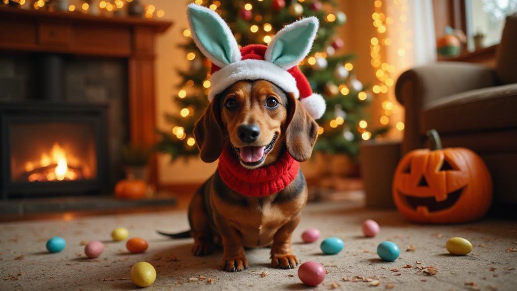 dachshund themed holiday celebrations