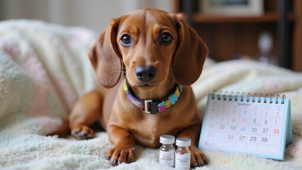 dachshund vaccination timeline overview
