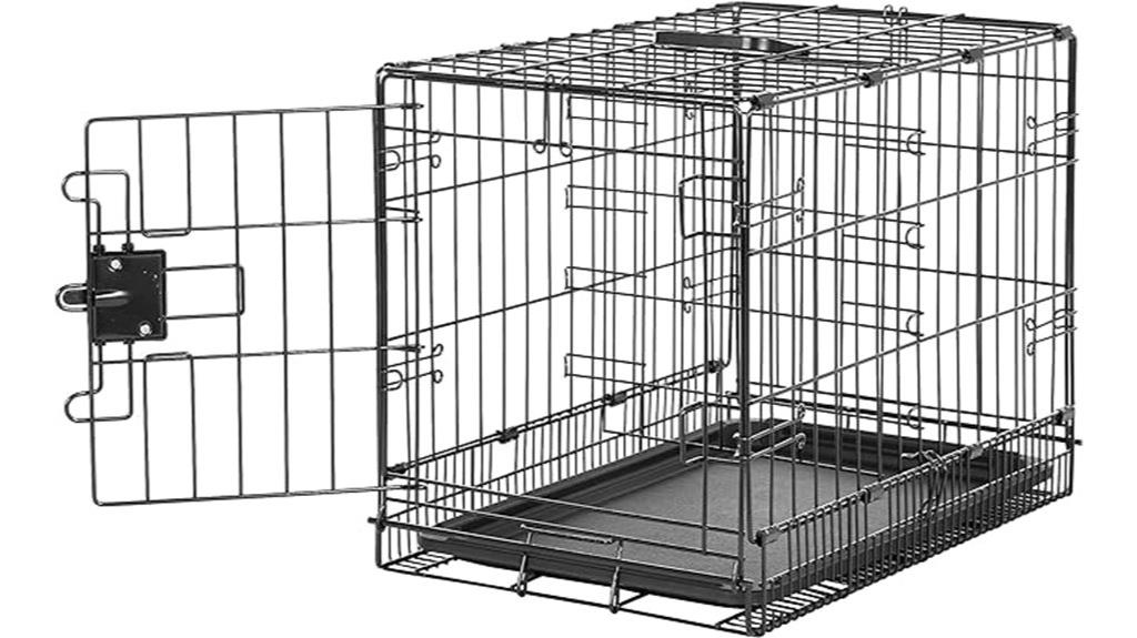 foldable metal dog crate