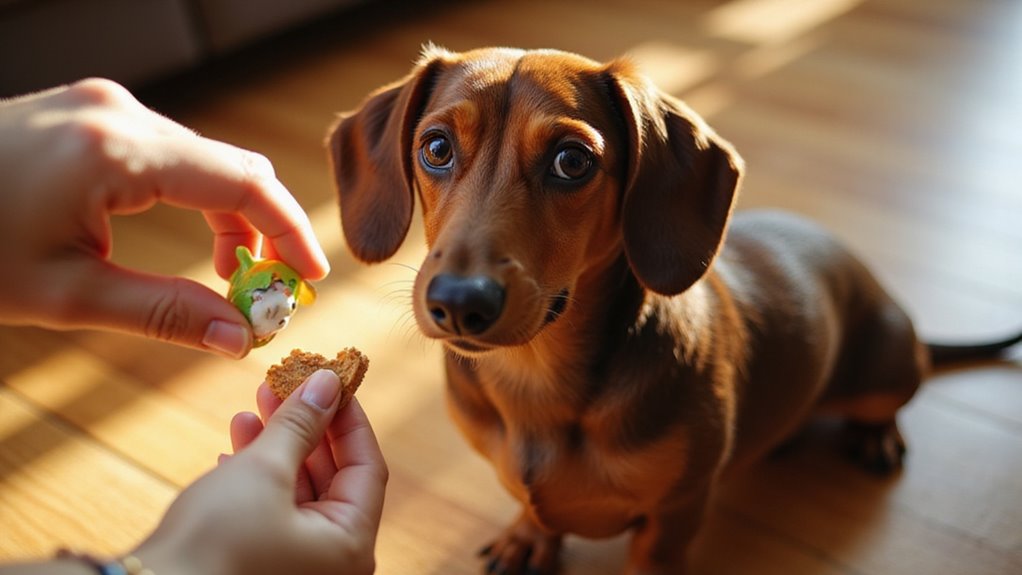 positive reinforcement for dachshunds