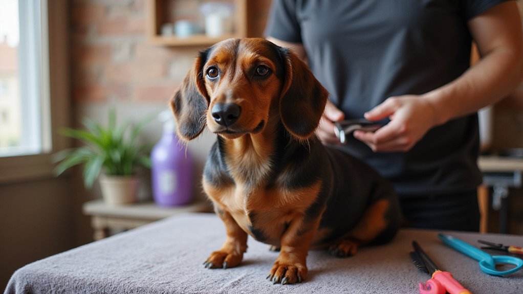 selecting a dachshund groomer