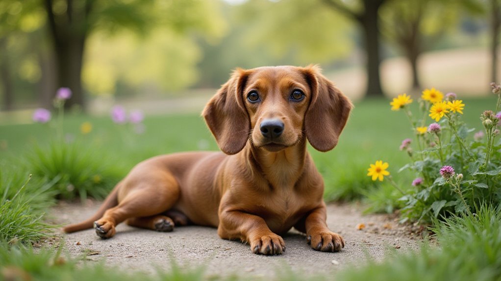 senior dachshund weight control