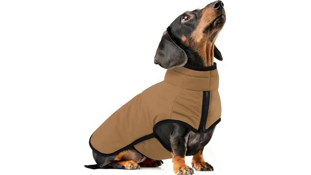small dog winter jacket