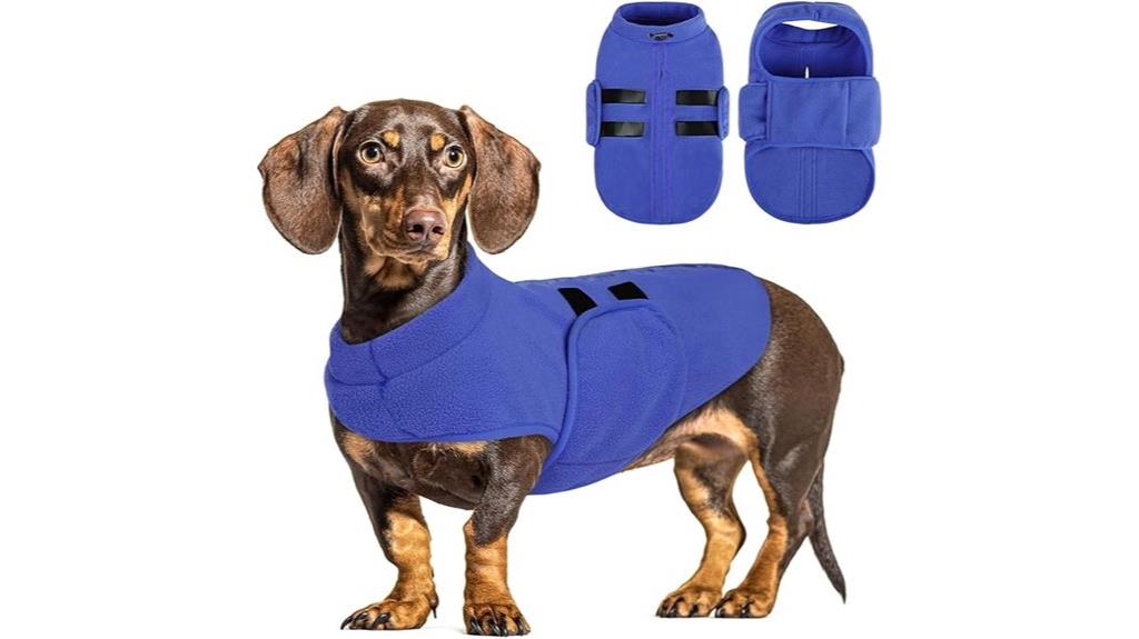 soft fleece pet jacket