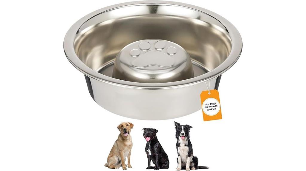 stainless steel slow feeder